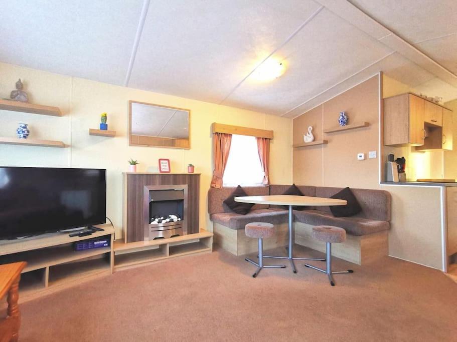 Charming Static Caravan Dawlish Exterior foto